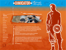 Tablet Screenshot of dimicator.com
